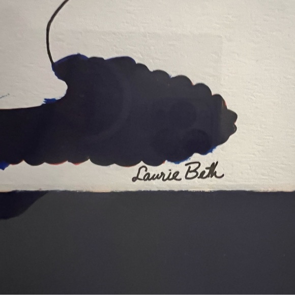 ORIGINAL’s - Laurie Beth - 1990’s “Bathroom Humor” Paintings - Numbered on Back! - Picture 5 of 16